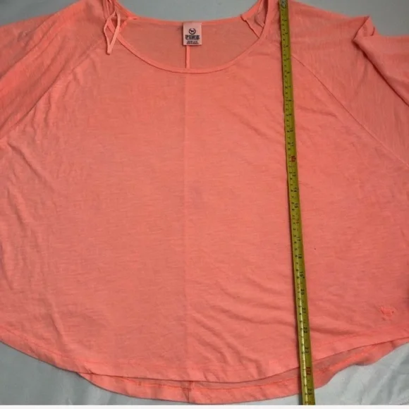 Victoria’s Secret PINK loose fit scoop neck tee L - Picture 7 of 7